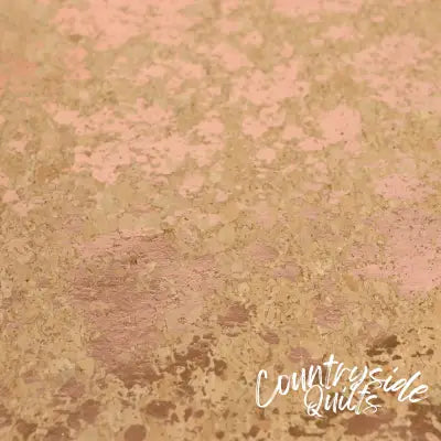 Natural Rose Gold Splatter Pro Lite Cork 5 yards