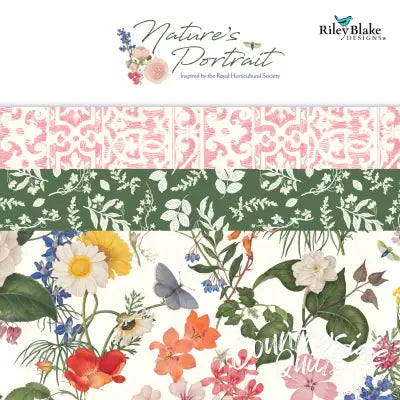 Nature's Portrait 10in Squares, 42pcs/bundle