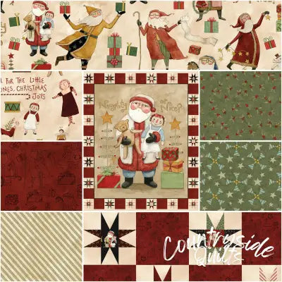 Naughty or Nice 1 Yard Bundle Parchment, 8pcs