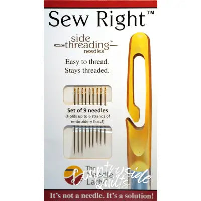 The Needle Lady's Side Threading Needles 9pc
