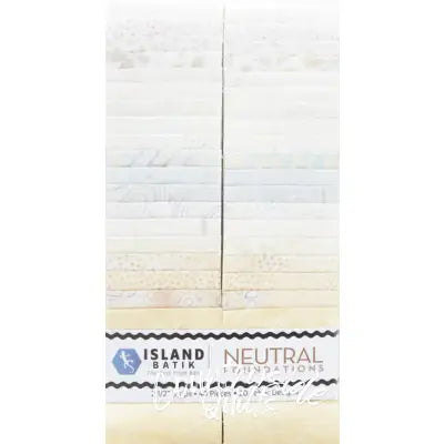 Neutrals 2.5in Strips (40pc x 20 colors)