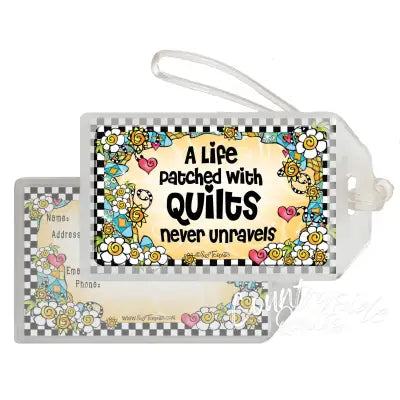 Never Unravels Bag Tag