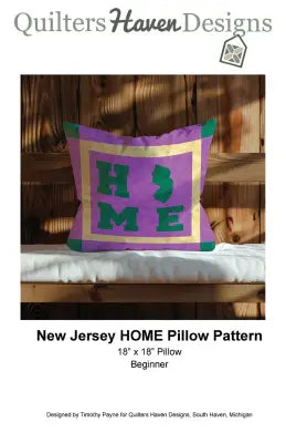 New Jersey HOME Pillow Pattern