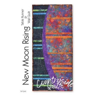 New Moon Rising Table Runner & Wall Quilt