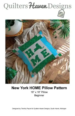 New York HOME Pillow Pattern