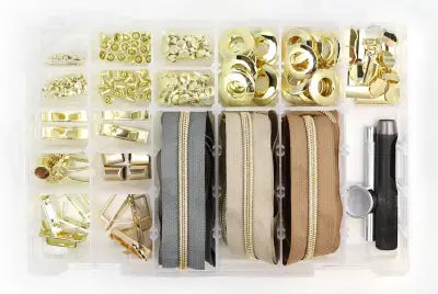 Next Level Hardware & Zipper Set Gold