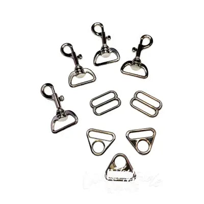 Nickel Parker Pack Hardware Kit