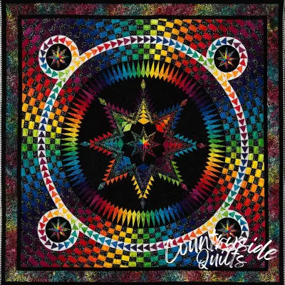 Nightshade Quilt Kit Jacqueline de Jonge Batik Cotton