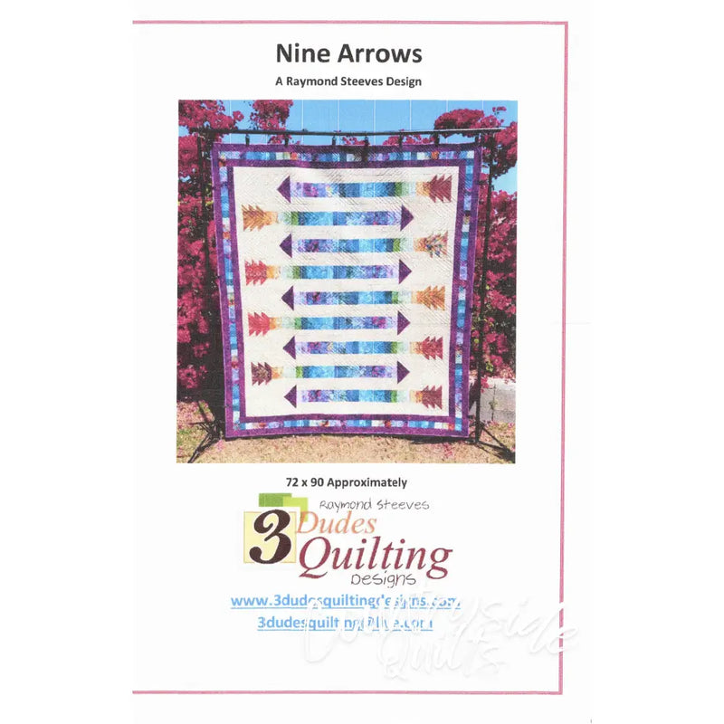 Nine Arrows Quilt Pattern 85035 3DQ6968