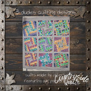 NINE STARS QUILT PATTERN Quilt Pattern 85035 3DQ6967