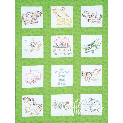 Noah's Ark Nursery Quilt Blocks
