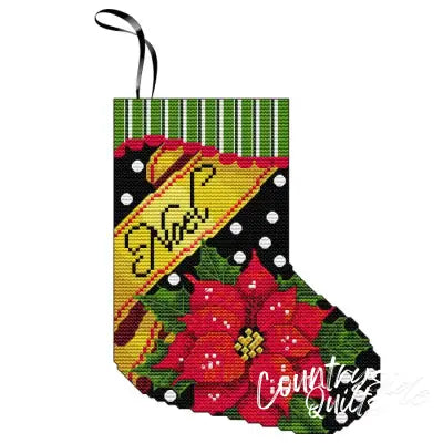 Noel Mini Stocking Ornament