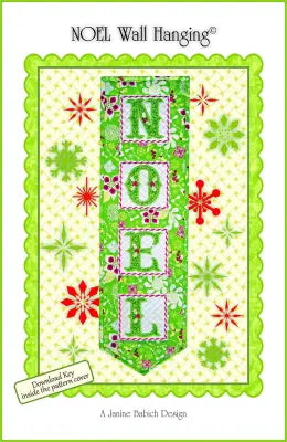 Noel Wall Hanging Machine Embroidery