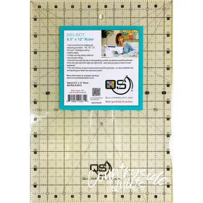 Non-Slip Ruler 8-1/2in x 12in