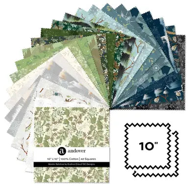 Nordic Solstice - 10 Inch Square - 42 Cuts Each