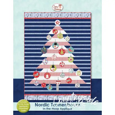 Nordic Tannenbaum In-the-Hoop Applique