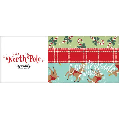 The North Pole Flannel 10in Squares, 42pcs