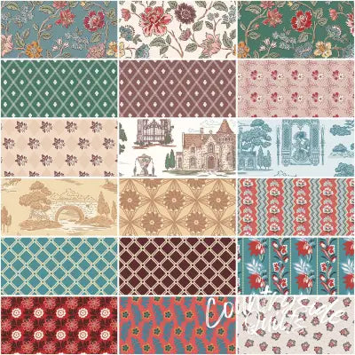 Northanger Abbey 1 Yard Bundle, 18 Pcs.