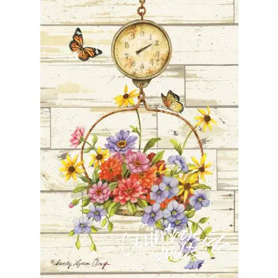 Note Cards Flowers On A Scale