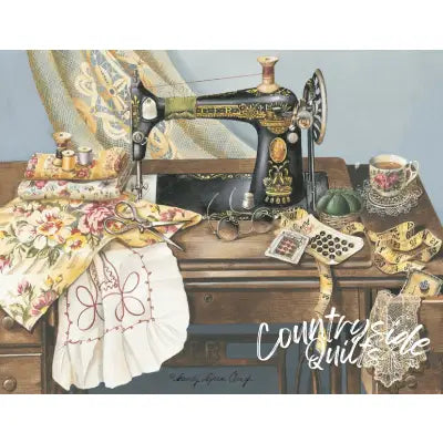 Note Cards Sewing Machine