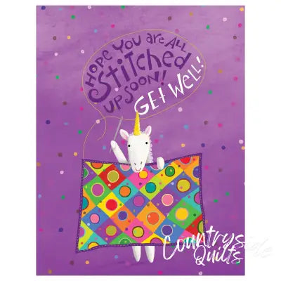 Notecard Stitched Up