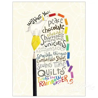 Notecard Wishing You