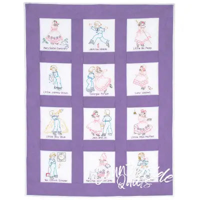 Nursery Rhymes Nursery Quilt Blocks