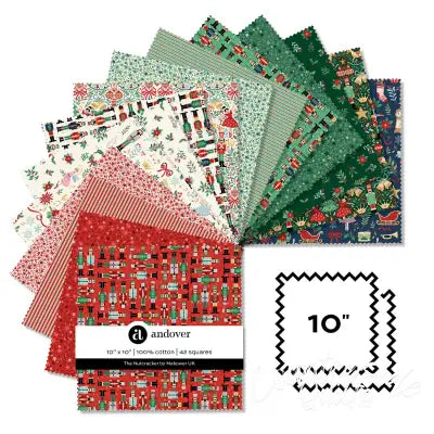 The Nutcracker 10 Inch Square 42 Cuts Each