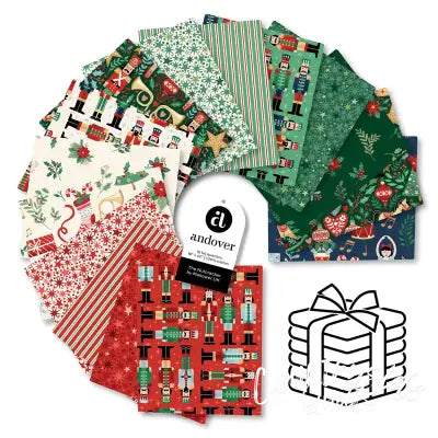 The Nutcracker Fat Quarter Bundle 15 Cuts Each