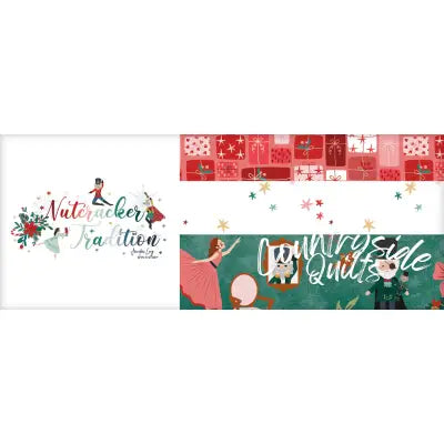 Nutcracker Tradition 5in Squares, 42pcs