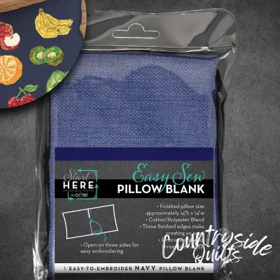 OESD Easy Sew Pillow Blank Navy