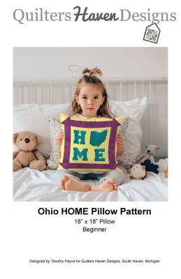 Ohio HOME Pillow Pattern