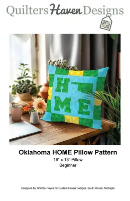 Oklahoma HOME Pillow Pattern