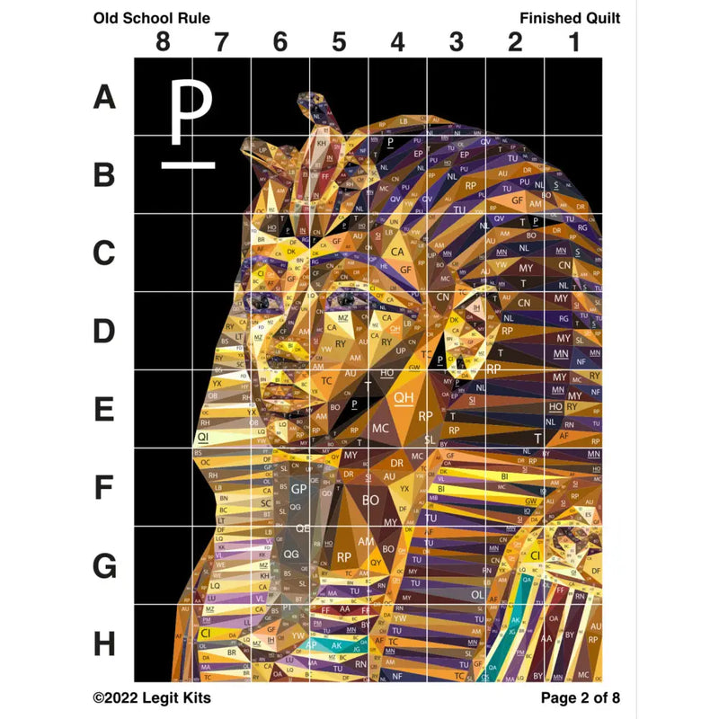 Old School Rule Pattern PT030