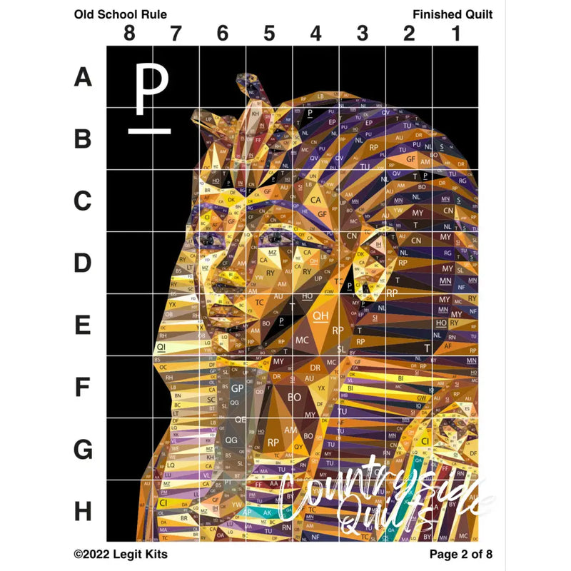 Old School Rule Pattern PT030