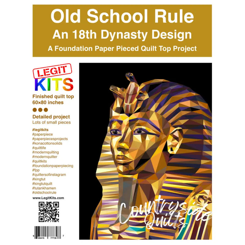 Old School Rule Quilt Kit QK030