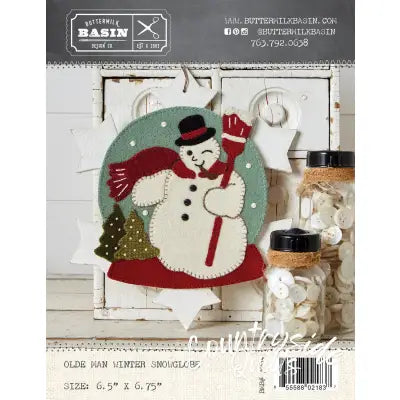 Olde Man Winter Snowglobe