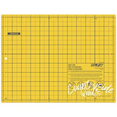 Olfa Yellow Cutting Mat 9in x 12in