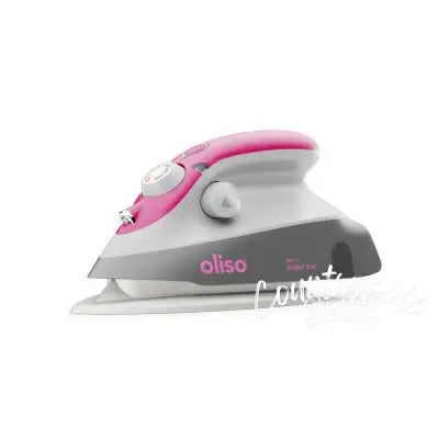 Oliso Mini Iron With Trivet Raspberry