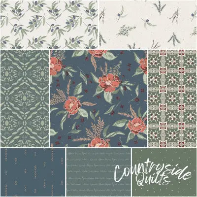 Olive Grove 1 Yard Bundle Cyprus, 8 Pcs.