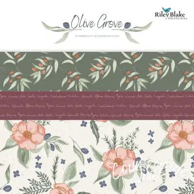Olive Grove 10in Squares, 42pcs/bundle