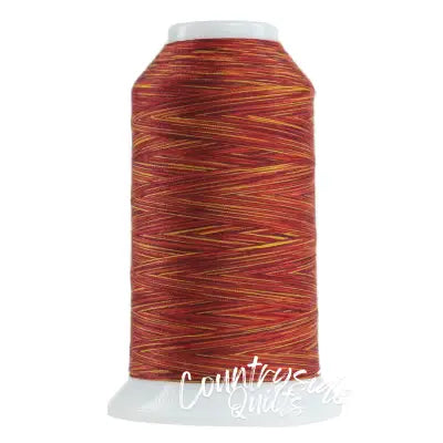 Omni Variegated Polyester Thread 40wt 2000yd Red Hot