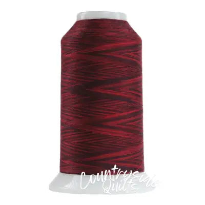 Omni Variegated Polyester Thread 40wt 2000yd Red Robin