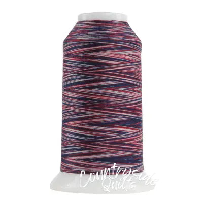 Omni Variegated Polyester Thread 40wt 2000yd Star Spangled
