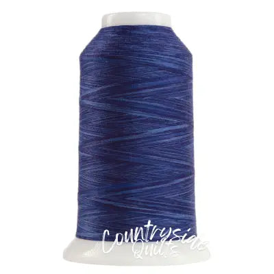 Omni Variegated Polyester Thread 40wt 2000yd Tempest Blue