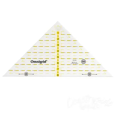 Omnigrid Ruler Right Triangle Up To 8in Square