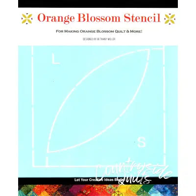 Orange Blossom Stencil