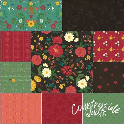 Orchard House 1 Yard Bundle Black, 10pcs