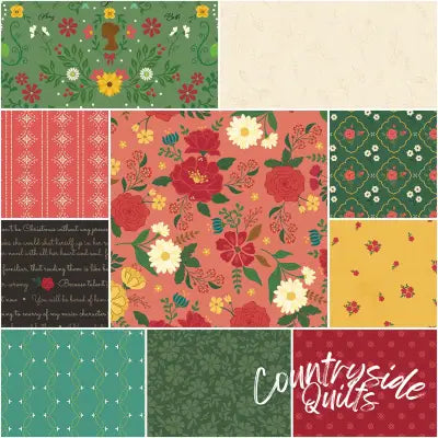 Orchard House 1 Yard Bundle Coral, 10pcs