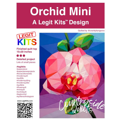 Orchid Mini Pattern PT009